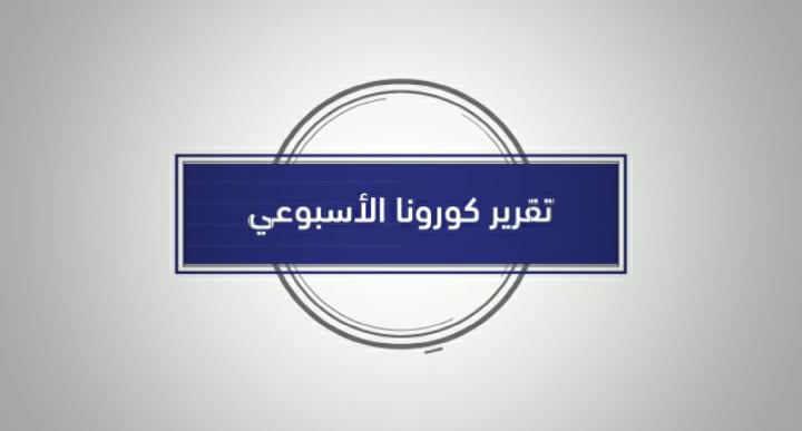 شاهد بالفيديو التقرير الأسبوعي حول وباء كورونا في الأردن