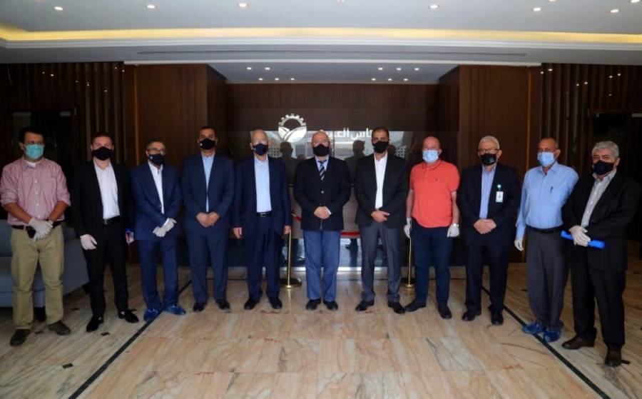 الرئيس التنفيذي للبوتاس العربيةونقيب المهندسين يبحثان آفاق التعاون بين الشركة والنقابة