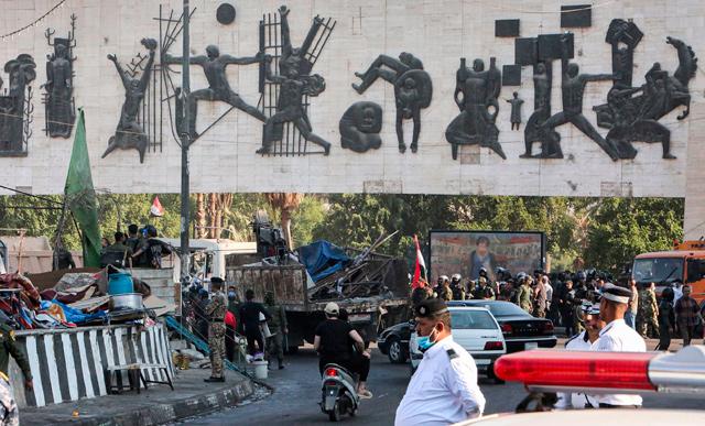 Iraq reopens Tahrir Square, epicentre of revolt in Baghdad