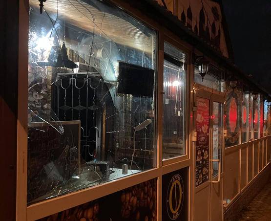 إصابة اردني وتحطيم محله في أوكرانيا