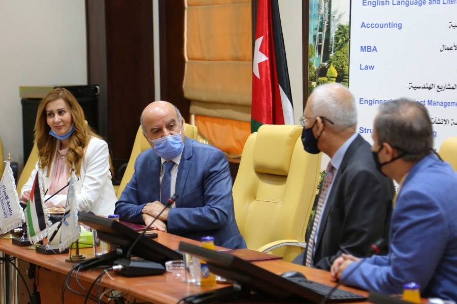 نقابة المهندسين وجامعة الاسراء توقعان مذكرة تفاهم لعقد دورات وبرامج تدريبية مختلفة