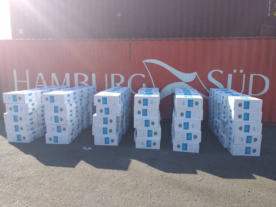 الجمارك  تحبط تهريب حاوية سعة ٤٠ قدم من الدخان