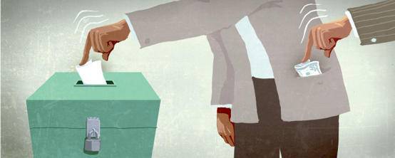 الوضع القانوني للنائب مشتري الاصوات