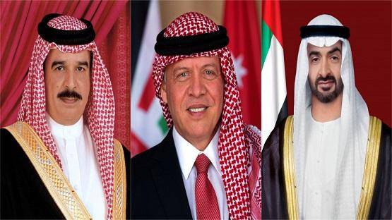 قمة اردنية اماراتية بحرينية في أبوظبي