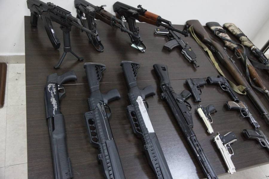 الامن العام  يضبط 17   سلاحًا ناريًا  خلال ال 24 ساعة الماضية... صور