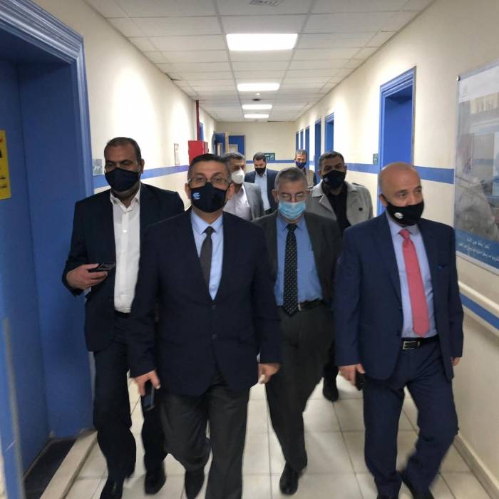 الهياجنة يتفقّد الإجراءات الصحية في معان والعقبة