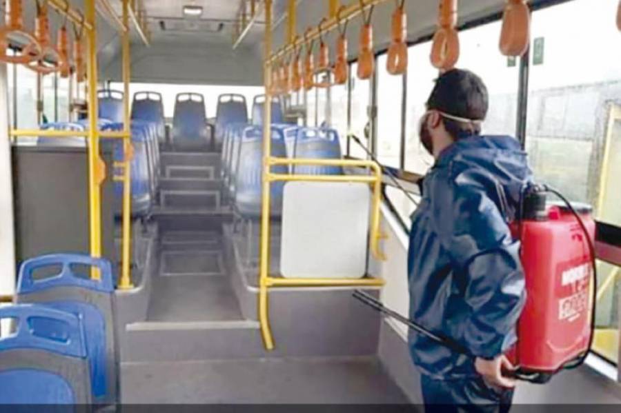 120 مخالفة لوسائط النقل العام