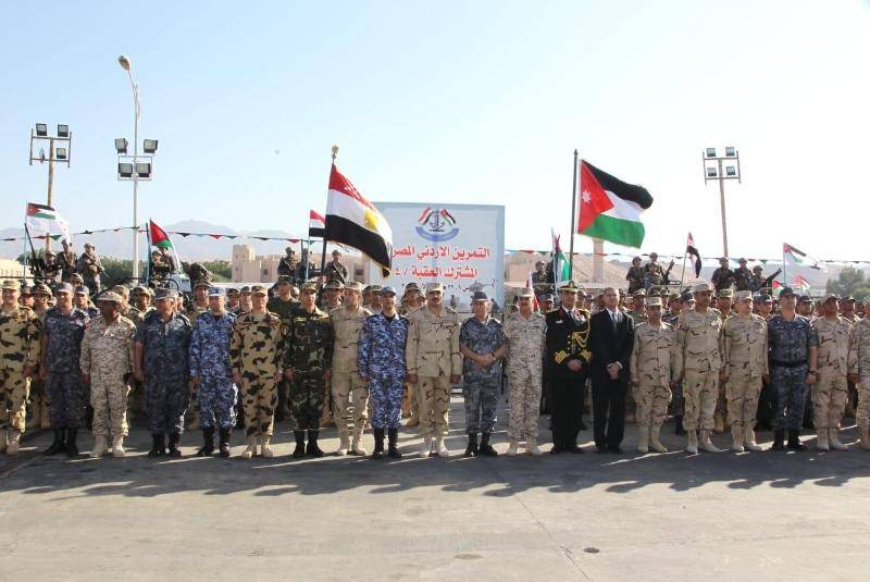 استمرار فعاليات التدريب المشترك سيف العرب بمشاركة القوات المسلحة