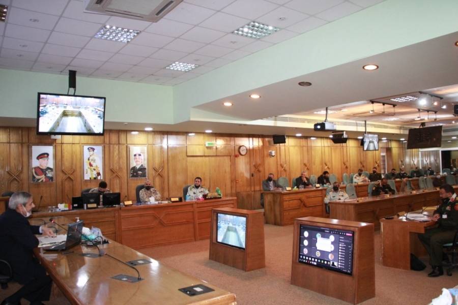 الدكتور خالد الكركي يحاضر في كلية الدفاع الوطني الملكية الأردنية