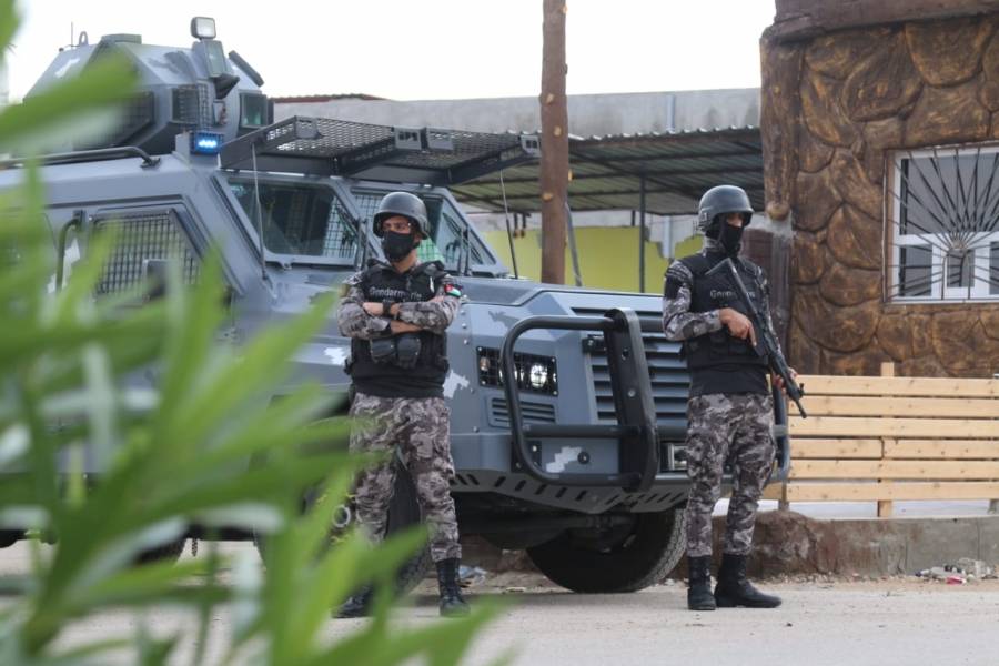 قوات الدرك تنتشر في الصريح للحفاظ على الأمن...صور