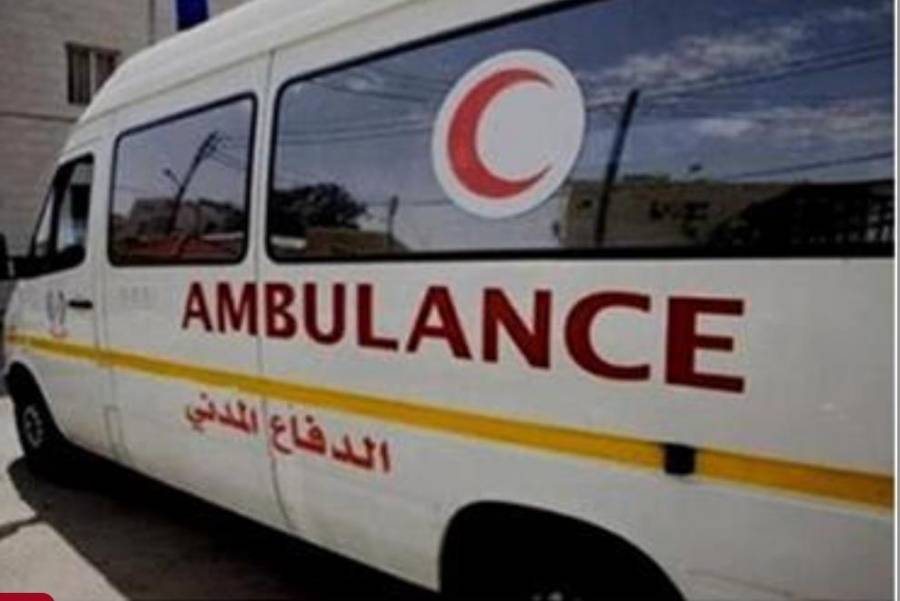 الدفاع المدني يسعف 8 حالات اختناق اثر استنشاق دخان متصاعد من منقل فحم وحالتهم العامة متوسطة