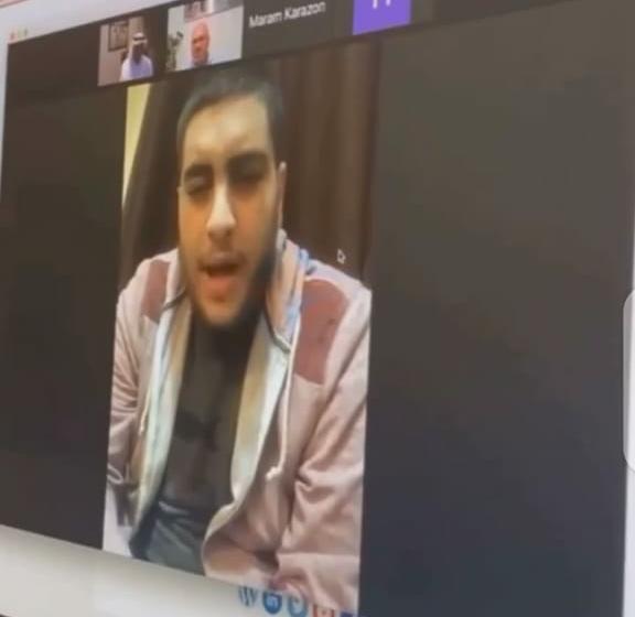 بالفيديو لقاء يجمع فتى الزرقاء صالح مع شركة مختصة بالأطراف الصناعية