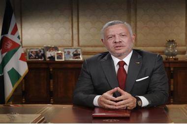 الملك يوجه رسالة إلى رئيس لجنة الحقوق غير القابلة للتصرف للشعب الفلسطيني