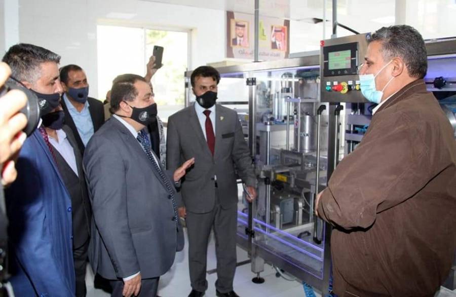 افتتاح مصنع لمياه الشرب في جامعة آل البيت