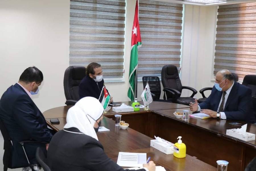 الأمير مرعد بن رعد يلتقي رئيس ديوان الخدمة المدنية  لمناقشة مشروع لتدريب ذوي الاحتياجات الخاصة