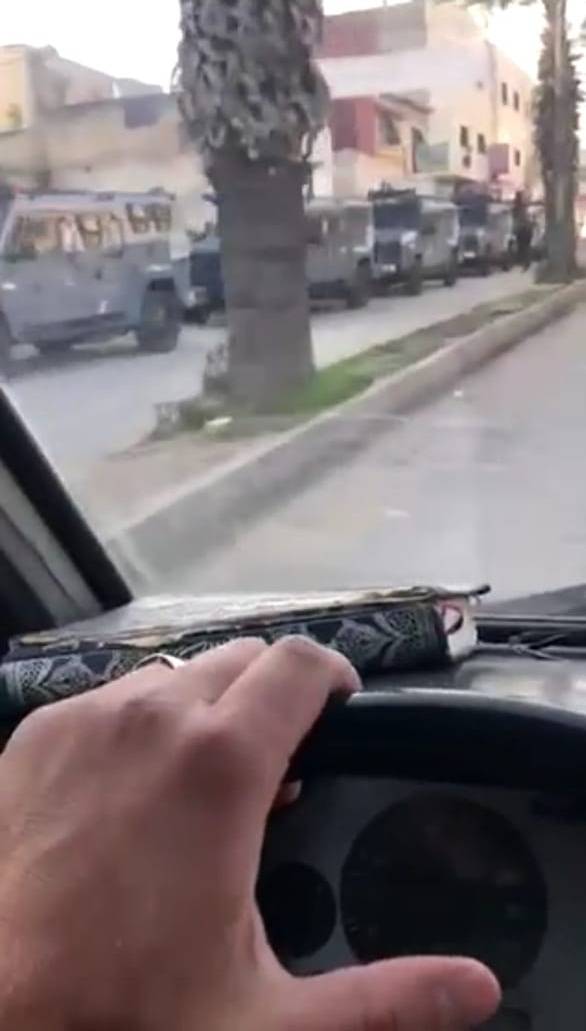 الصريح: شغب وحرق ممتلكات وتواجد أمني مكثف (فيديو)