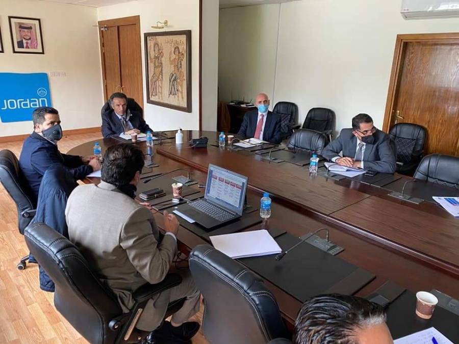 الفايز يلتقي رئيس مجلس مفوضي سلطه إقليم البترا...