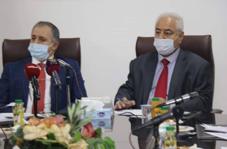 وزير ا الزراعة والعمل يلتقيان الشراكة الزراعي