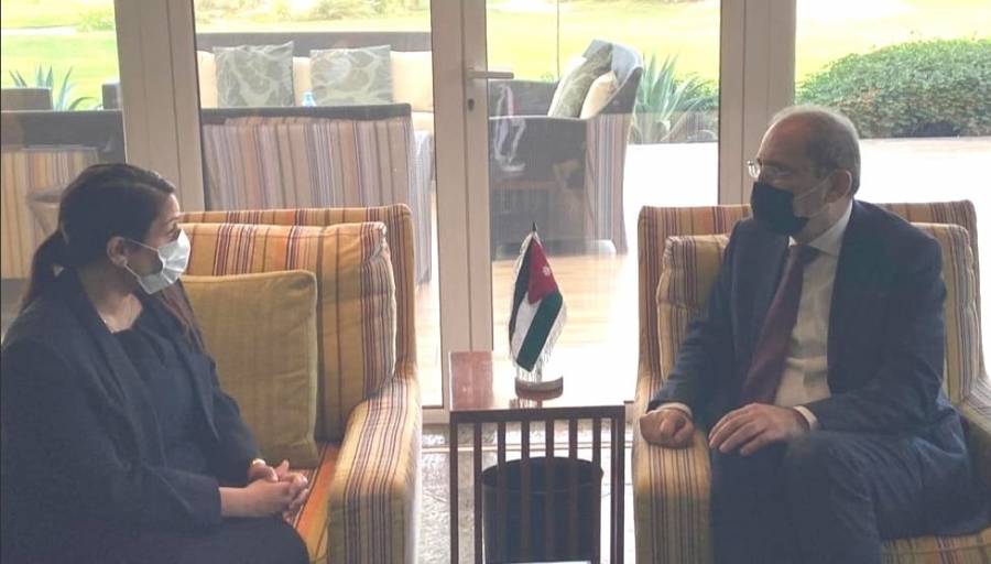 وزير الخارجية يلتقي وزيرة الداخلية البريطانية