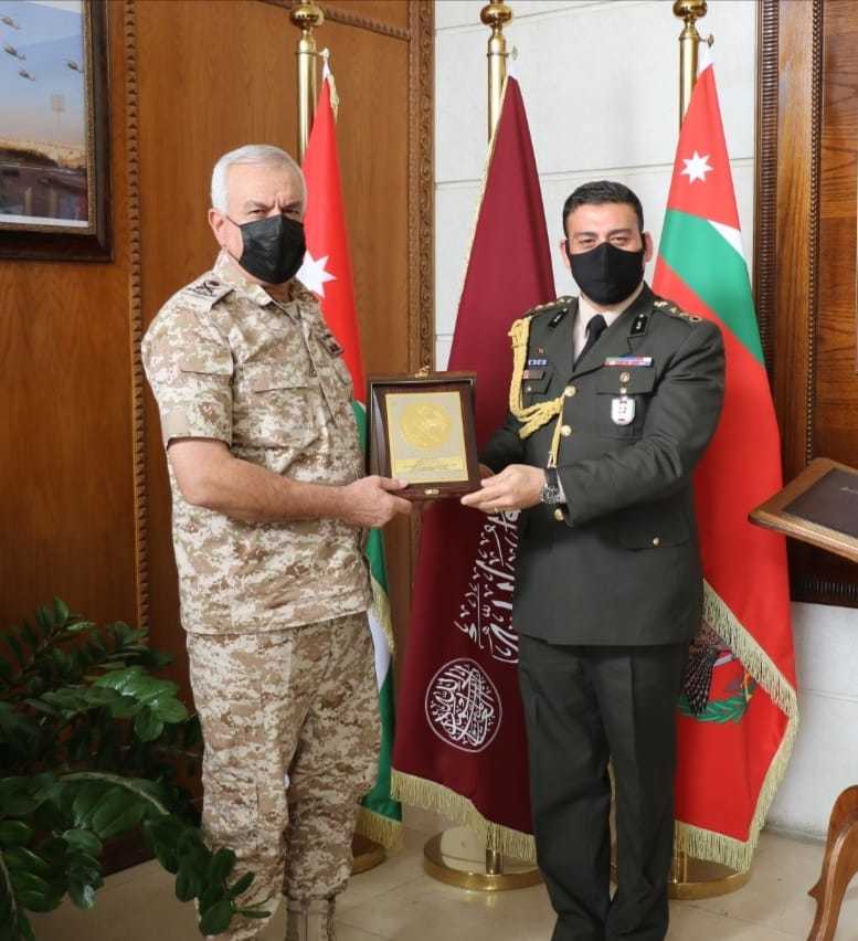 رئيس هيئة الأركان المشتركة يستقبل الملحق العسكري التركي