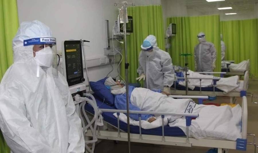 المستشفى الميداني العسكري في  الزرقاء  يباشر العمل ويستقبل 26 حاله مصابة بفيروس كورونا