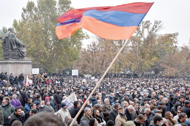 Armenia opposition launches disobedience drive to unseat PM