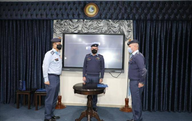 اختتام دوره القياده والأركان الصغرى في قيادة سلاح الجو الملكي