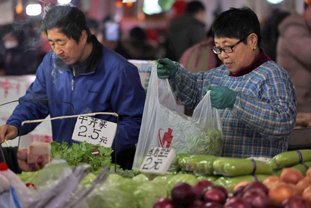 China consumer prices drop for first time in over a decade