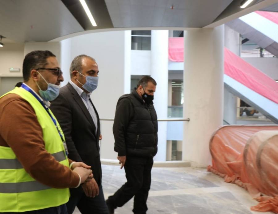 أمين عمان يتفقد عددًا من مشاريع البنية التحتية للباص السريع