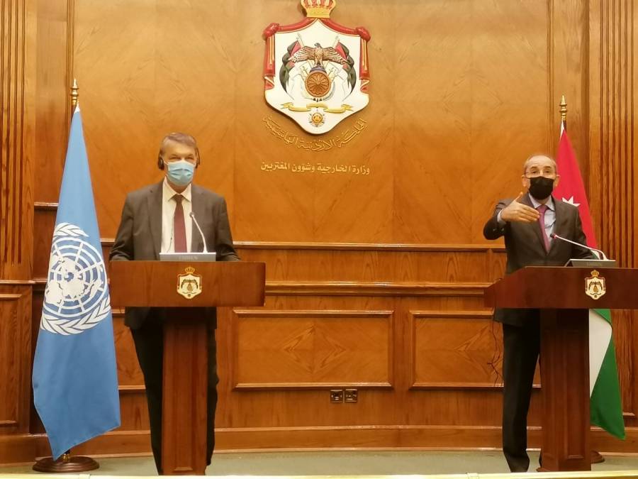 وزير الخارجية ولازاريني يبحثون جهود توفير الدعم للأنروا