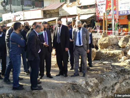 خبراء من فرنسا وامريكا وبريطانيا وايطاليا لمعاينة قيمة الآثار المكتشفة وسط العاصمة