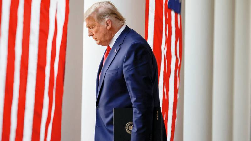 ترامب خارج البيت الأبيض والغموض يكتنف مستقبله