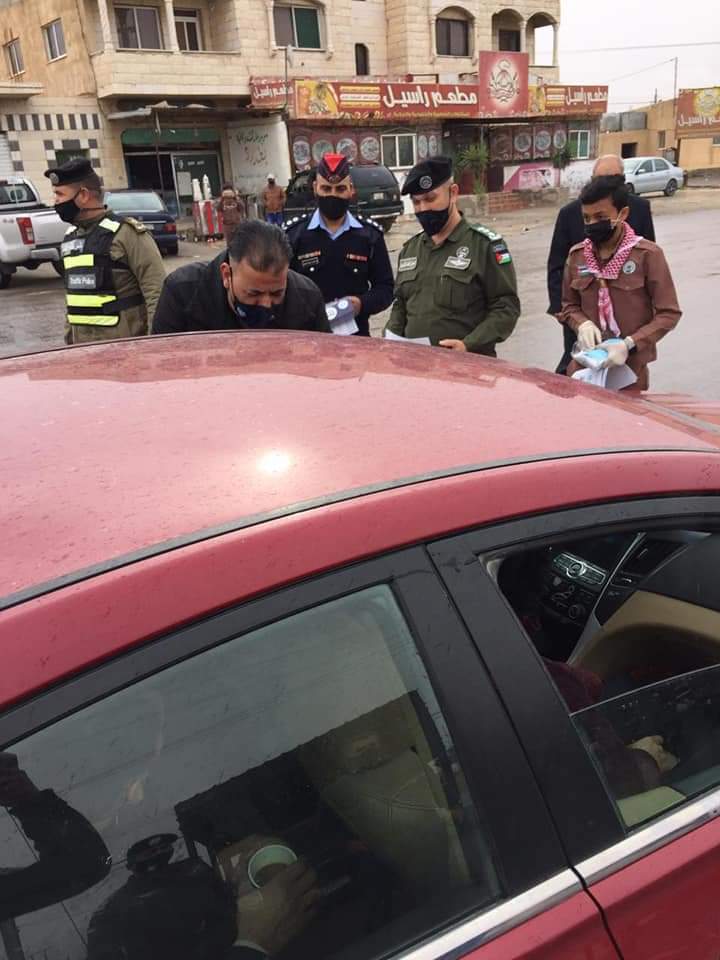 أطلاق مبادرة   كمامتك سلامتك في البادية الشمالية