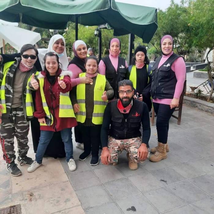 مبادره هدب تنظم رحله علميه ثقافيه ترفيهيه لعدد من طلبه متلازمه الداون الى لواء بني كنانة.  صور