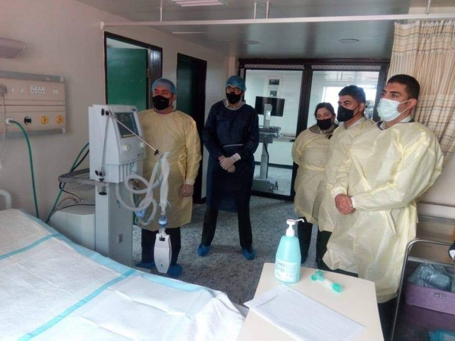 تأهيل الكوادر الطبية في الخدمات الطبية الملكية للتعامل مع فيروس كورونا... صور