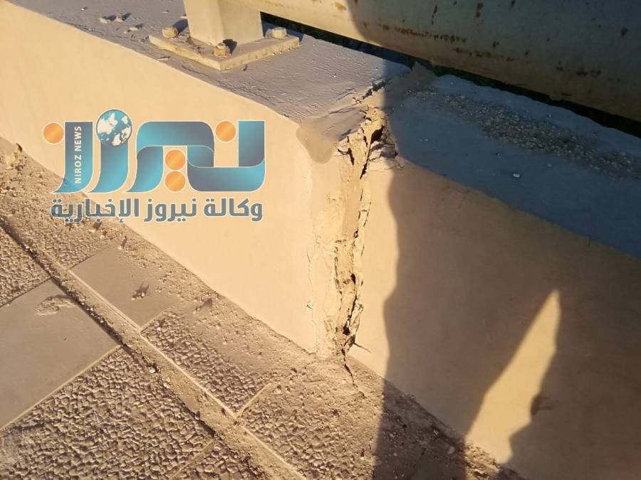 بلدية سحاب تصين جسر المدينة الصناعية التابع للاشغال... فيديو