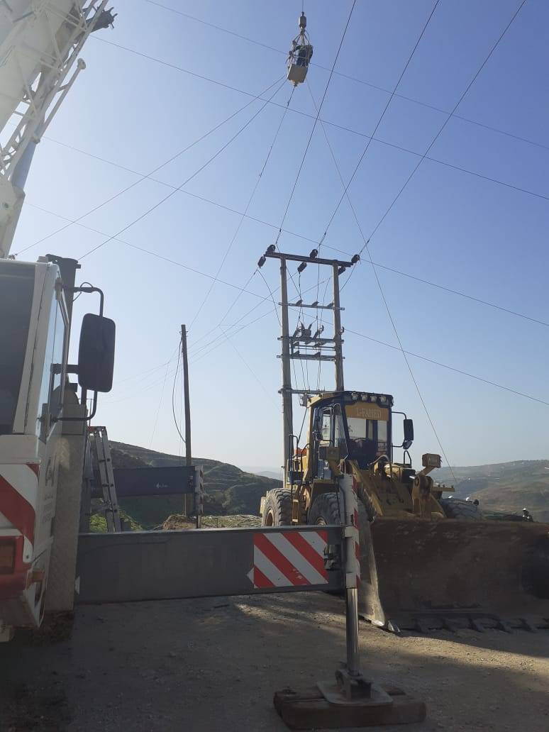 الاشغال تنفي حدوث اي انهيارات على طريق جرشعمان