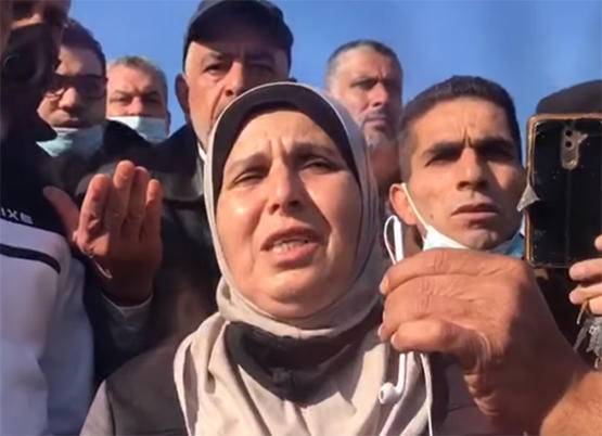 سيدة من مقبرة الرصيفة : الي عمل هيك لازم ينعدم