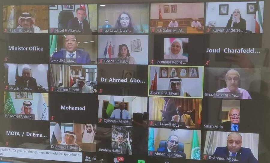 وزير السياحة والاثار نايف الفايز يشارك في اجتماع المجلس الوزاري العربي للسياحة البحرين