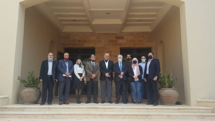 افتتاح ورشة عمل لمؤسسة التدريب المهني ومؤسسة انجاز ومنظمة اوكسفام