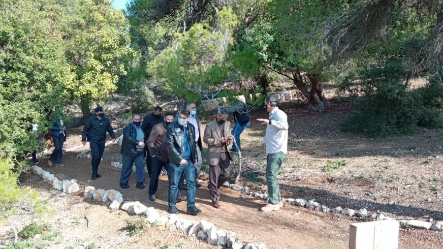 ضمن مشروع تحسين البنية التحتية الخضراء في الأردن من خلال إجراءات العمالة المكثفة