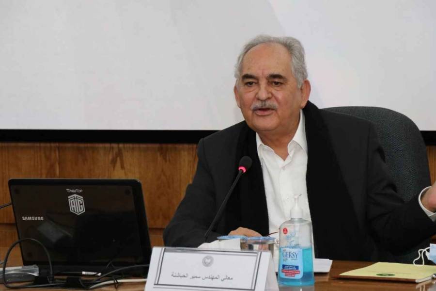 المهندس سمير الحباشنة يحاضر في كلية الدفاع الوطني الملكية الأردنية