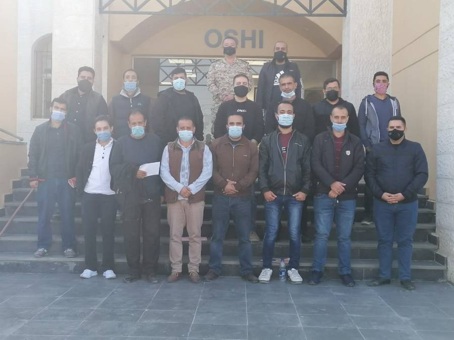 معهد السلامة والصحة المهنية عمان يخرج عددا  من أخصائي وفني السلامة والصحة المهنية