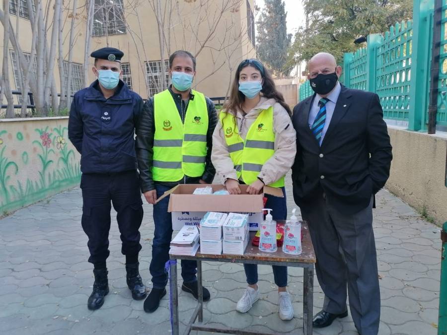 النعيمي يشكر مديرية الأمن العام