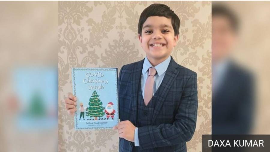 فتى في الثامنة قرأ 50 كتابا خلال الإغلاق يؤلف كتابه الخاص  بسبب فيروس كورونا 