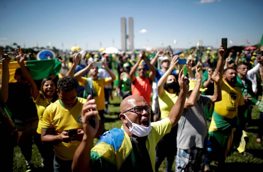 البرازيل: 462 وفاة ونحو 24 الف إصابة جديدة بفيروس كورونا