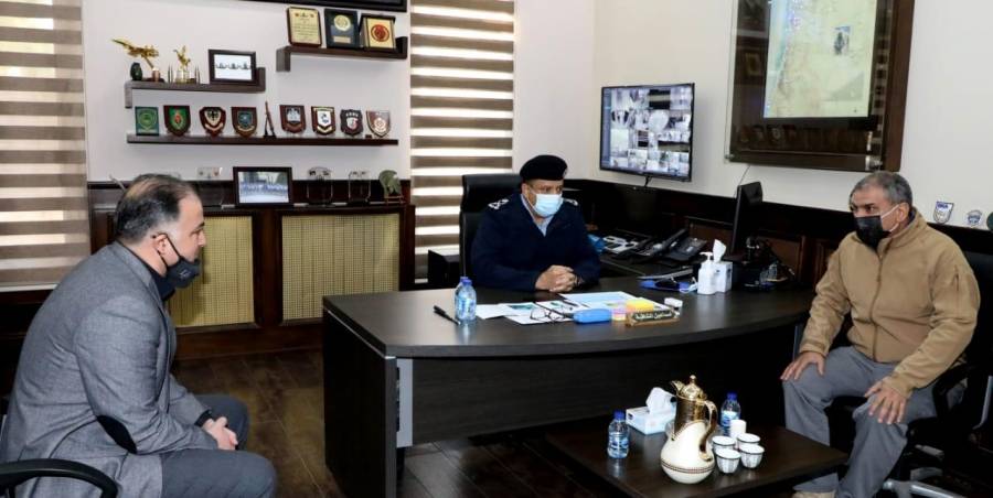 الحواتمة : نعمل لتطوير كافة اوجه العمل الشرطي التخصصي