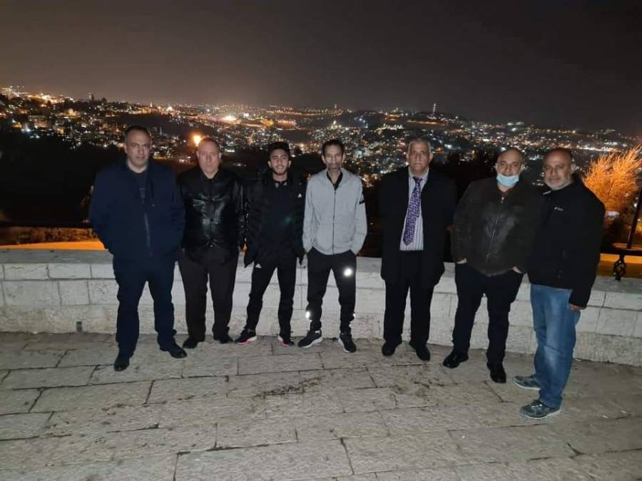 بلدة جبل المكبر تستضيف الكابتن راتب العوضات .