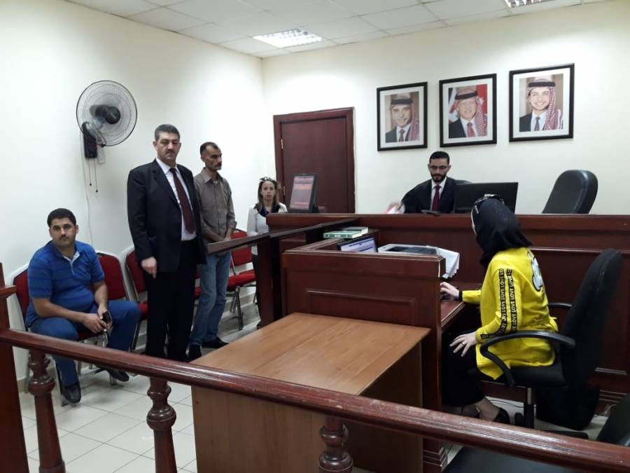 محكمة بداية عجلون تباشر المحاكمات عن بعد