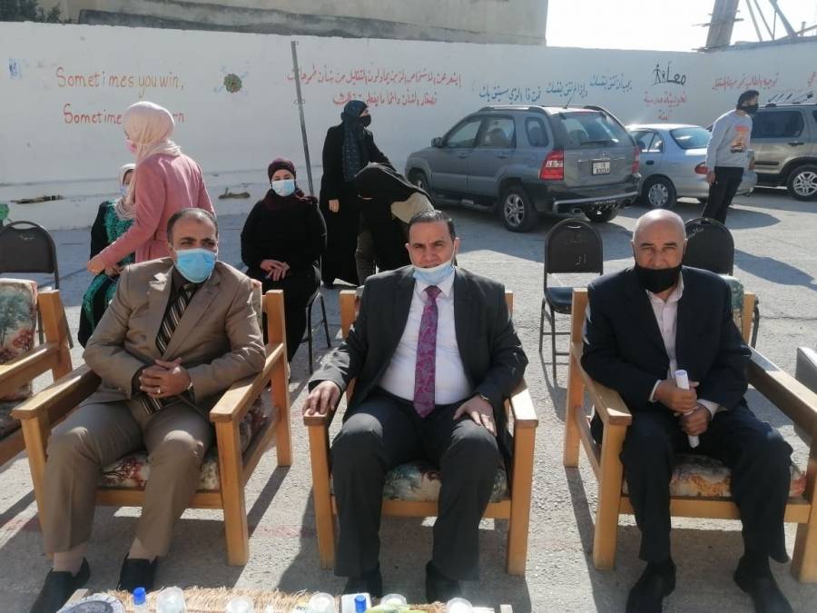 ابو قاعود يرعى احتفالية دير الليات الثانوية للبنات بمناسبة مئوية الدولة  الأردنية الهاشمية